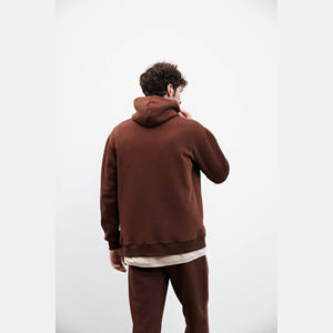 Unisex personalizable peso pesado acampanado algodón polar chándal apenado parche bordado invierno impreso cremallera 100% algodón - Product Image 3