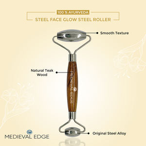 Medical Grade Stainless Steel 304 Manual Neck Body Anti-Aging Facial Massager Largest Manufacturer Factory Glow Skin <b>Massage</b> - Product Image 5