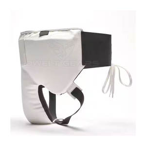 Protector Inguinal Ajustable de Cuero PU para Taekwondo y Karate, Color y Logotipo Personalizables, Ropa Interior Protectora Profesional - Product Image 2