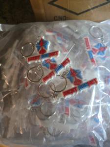 Llavero de goma de PVC duradero creativo 2025 con diseño en relieve para diseñadores e Influencers opciones personalizadas y al por mayor - Product Image 3