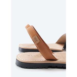 Menorquina sandali piatti Avarca da uomo in pelle comode calzature tradizionali spagnole - Product Image 3