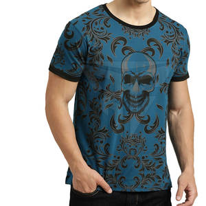 เสื้อยืดโพลีเอสเตอร์ออกแบบได้ตามต้องการสำหรับผู้ใหญ่ผู้ชายขนาดต่ำ - Product Image 1