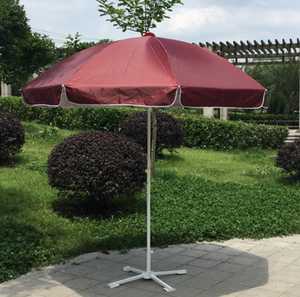 Paraguas de PVC duradero con control manual de diseño minimalista para uso en exteriores - Product Image 1