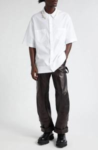 Pantalones de cuero para hombre de último estilo a la venta pantalones de cuero para hombre de la mejor calidad con precio bajo pantalones de cuero negro para hombre - Product Image 4