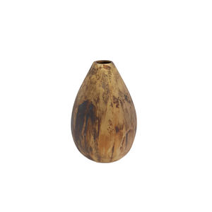 Florero de Metal de diseño antiguo acabado dorado para el hogar y los hoteles florero decorativo de mesa hecho a mano a granel - Product Image 1