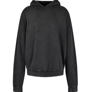 Nouveaux sweats à capuche décontractés délavés à l'acide pour hommes, personnalisables, collection hiver, 100% coton molletonné, écologiques, vente en gros pour adultes - Product Image 6