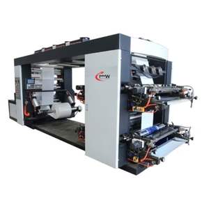 Solution d'impression flexographique automatique professionnelle pour sacs en PEHD avec capacité de 10 couleurs, rouleau à rouleau pour les besoins d'emballage industriel - Product Image 1