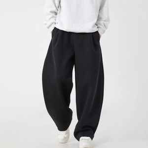 Pantalons de survêtement baggy à jambe droite de style nouveau, 100% coton, pantalons de survêtement jogger, logo personnalisé, pantalons de survêtement pour hommes 2026 - Product Image 6