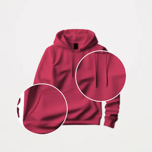 Sweats à capuche de haute qualité pour hommes, surdimensionnés, en polaire, à motifs graphiques, amples, personnalisables, vierges, impression, broderie, sweats à capuche pour hommes - Product Image 1