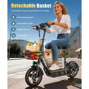 Patinete Eléctrico FREEBOY H14 Versión 2026, Tipo Inteligente de Largo Alcance, Velocidad Máxima de 25 km/h, Autonomía de 80 km por Neumático Ancho, 120 kg, Almacén en Europa - Product Image 6