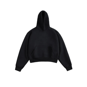 เสื้อฮู้ดสั้นมีฮู้ดสำหรับผู้ชายและผู้หญิงเสื้อวอร์มแฟชั่นเกาหลีเสื้อฮู้ดมีกระเป๋าใหญ่ใส่ได้ทุกเพศ - Product Image 2