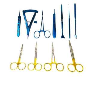 Set professionale di estrazione della cataratta in acciaio inossidabile strumenti di oftalmologia manuale per chirurghi plastici - Product Image 3