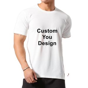 Camiseta deportiva atlética para hombre, ropa deportiva de malla Dry Fit para entrenamientos de gimnasio de verano, tela tejida - Product Image 3