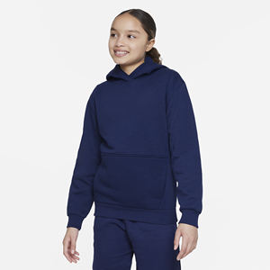 Sudadera con Capucha para Niños, Material de Felpa, Algodón y Poliéster, Lisa, Sudadera con Capucha para Niñas, Transpirable - Product Image 2