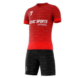 Hoge Kwaliteit Heren Voetbalshirt Club Custom Sublimatie Voetbal Shirt Set - Product Image 5