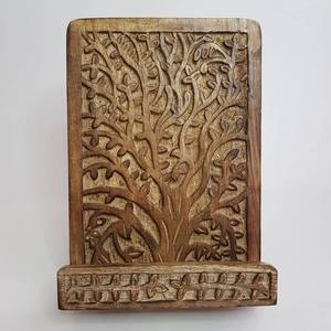 Custom Logo Cheap Handmade Wooden Smartphone Stand Cell Phone <b>Holder</b> - Product Image 1