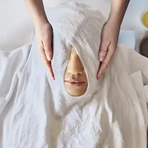 <strong>Facial</strong> <strong>Towels</strong> Professional Split Design Microfiber for <strong>Spa</strong> Steam Esthetician - Product Image 1