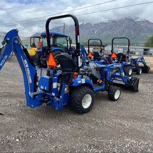 Tractor de un solo eje New Holland 25S de 40HP con motor, caja de cambios, rodamientos y cargador frontal/trasero, en perfecto estado, usado en buen estado. - Product Image 4
