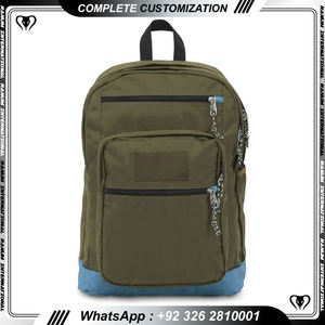 Sac à dos de voyage unisexe multifonctionnel Grand sac à dos de sport Fermeture à glissière Logo personnalisé en polyester avec lettre - Product Image 3