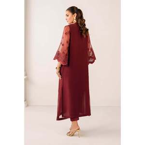 Ensemble en Chiffon Brodé pour Femmes PR-1133 - Product Image 2