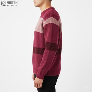 Sweat-shirt à col rond à manches longues en polaire uni pour homme, anti-froissement, respirant, service OEM, design décontracté - Product Image 6