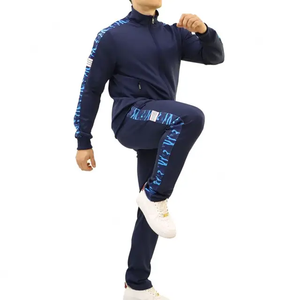 Ensembles de pantalons de survêtement pulls à capuche vierges ensembles de survêtements de sport pour hommes survêtements de jogging pour hommes 2 pièces de survêtements de vente en gros en vrac - Product Image 3