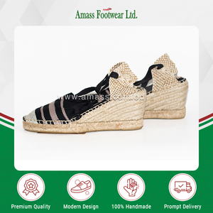 Qualité exceptionnelle Tendance Personnalisé Toile Espadrilles Sandales Slip-On Respirant Fil Naturel Teint Coton Supérieur Léger - Product Image 2