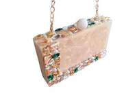 Desain Fantastis Ramah Lingkungan Serbaguna Tas Tangan Resin Boho Warna Logo Ukuran MODEL Pola Kustom Teknik Pewarnaan Wanita