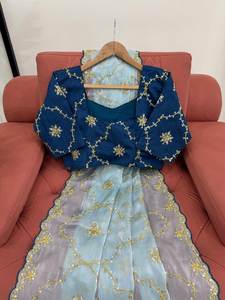 Vente chaude Banarasi doux soie Saree dernière conception mariée mariage Festival porter indien pakistanais vêtements en gros prix - Product Image 4