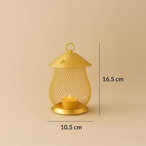 Bougeoirs en métal de qualité supérieure avec centre de table de mariage Pot de bougie en métal unique pour la fête d'événement - Product Image 3