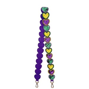 Sangle à perles faite à la main de qualité supérieure pour femmes, accessoire de mode élégant et luxueux avec des perles détaillées, sac à bandoulière durable - Product Image 3