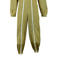 Combinaison d'apiculteur professionnel combinaison vêtements de sécurité avec voile autoportant costume d'espace d'apiculture pour les gardiens