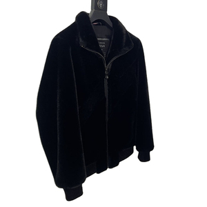 VESTE EN CUIR VÉRITABLE POUR HOMME EN CUIR DE VACHE PREMIUM MOTO TOP BIKER NOIR NOIR Motard Noir Slim Fit Cafe Racer Moto - Product Image 3