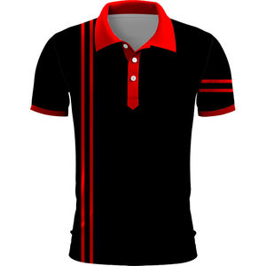 เสื้อโปโลแขนสั้นสำหรับผู้ชายเสื้อกอล์ฟผ้าฝ้าย100% เสื้อถักสีทึบออกแบบได้ตามต้องการ2025 - Product Image 1
