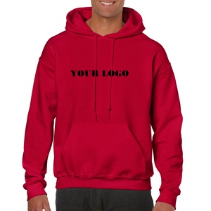 Jersey de lana suave de algodón 100% Unisex superventas, ropa de calle con logotipo personalizado, sudaderas con capucha forradas para hombres, tallas grandes, tejido de punto - Product Image 1