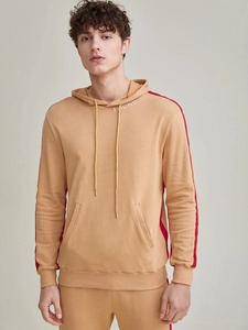 Ensemble de survêtement coupe-vent streetwear hiver 100 % coton personnalisé OEM pour homme – Vente en gros de sweats à capuche et de joggings sportifs épais - Product Image 5