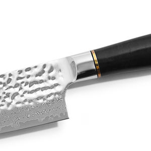 มีดสำหรับเชฟในครัว Damascus ใบมีดและที่จับ G10สำหรับหั่นผัก - Product Image 3