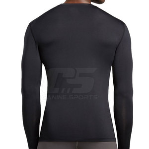 Chemises de compression respirantes pour hommes les plus vendues en stock Chemises de compression pour hommes à bas prix à vendre - Product Image 6