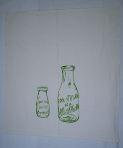 Custom Eco-Friendly 100% Cotton Hypoallergenic Square Kitchen <b>Towel</b> Disposable <b>Tea</b> <b>Towel</b> <b>Orange</b> Flower Design Quick-Dry Hand - Product Image 6