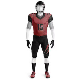 Kit d'équipement de football américain avec pantalon de protection des épaules et maillot à séchage rapide Kit de football américain - Product Image 2