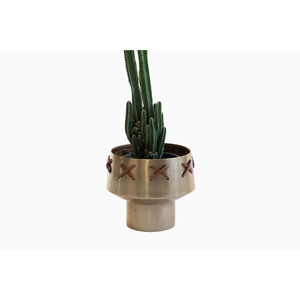 Ensemble de jardinières décoratives en bronze antique moderne, design artistique en forme de branche, pour la maison, le bureau, le jardin, utilisation sur table, accent de table - Product Image 3