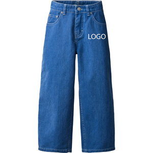 Smooth Surface Breathable Construction Modern / Casual Wear For Outdoor <b>Cheap</b> Versatile Boys Denim Pants Premium Quality Textile - Product Image 1