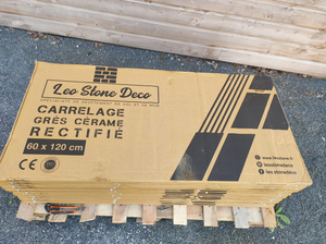 Losas de Cerámica Leo Stone Deco Torano Calacatta de 600x1200 mm, Efecto Mármol Brillante, Azulejos Modernos - Product Image 3