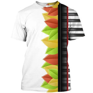 Support OEM Nouvelle mode exclusive pour hommes 180 GSM Street Wear T-Shirt en coton et polyester - Product Image 3