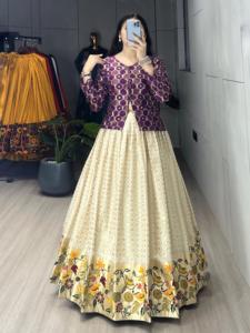 ผ้าไหมแจ็คการ์ดทอจากอินเดีย - Product Image 5