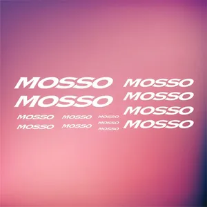 Ensemble d'autocollants décoratifs pour vélo Mosso, rénovation de cadre, maître - Product Image 1