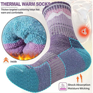 ถุงเท้าผู้ชายคุณภาพสูง ปี 2026 สำหรับฤดูหนาว ลายการ์ตูน เหมาะสำหรับเล่นกีฬา สวมใส่สบาย เป็นมิตรกับสิ่งแวดล้อม ระบายอากาศได้ดี แห้งเร็ว อ่อนโยนต่อผิว - Product Image 4