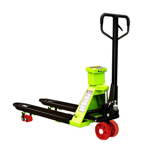 Transpaleta Móvil Industrial con Báscula Integrada de <span class=keywords><strong>2</strong></span> Toneladas, Carretilla Hidráulica Manual para Logística - Product Image 4