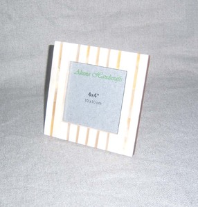 Antique Vintage Photo <b>Frame</b> Luxury Custom-Size Home Decor Handmade Eco-Friendly <b>with</b> Bone and Resin - Product Image 3