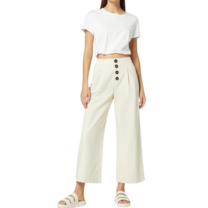 Bas de pantalon pour femmes OEM Vietnam Label Lavable Haute Qualité Summer Fashion Garment Expédition Rapide Low Price Supply - Product Image 1